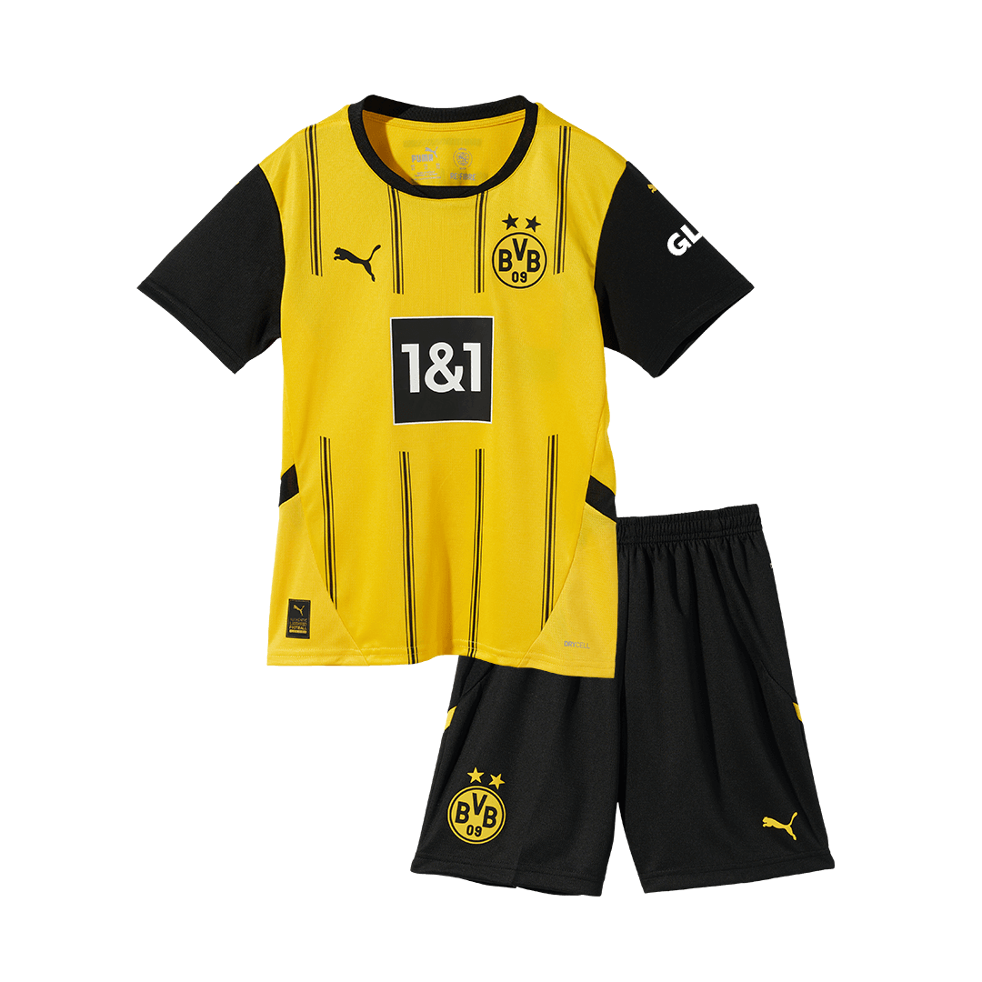 Dortmund Home Jersey Kit Kids(Jersey+Shorts+Socks) - gojersey
