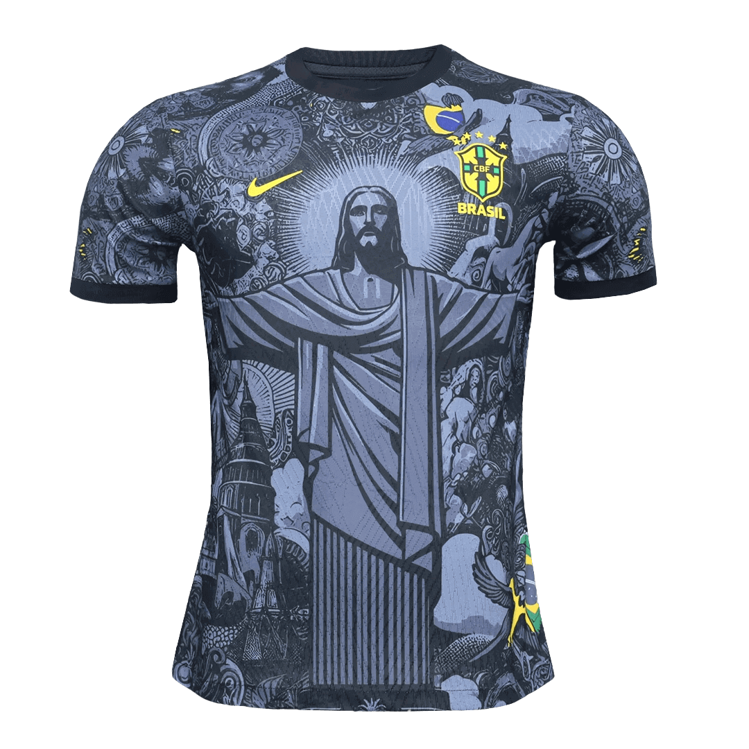 Brazil Jesus Soccer Jersey Authentic - Special - gojersey