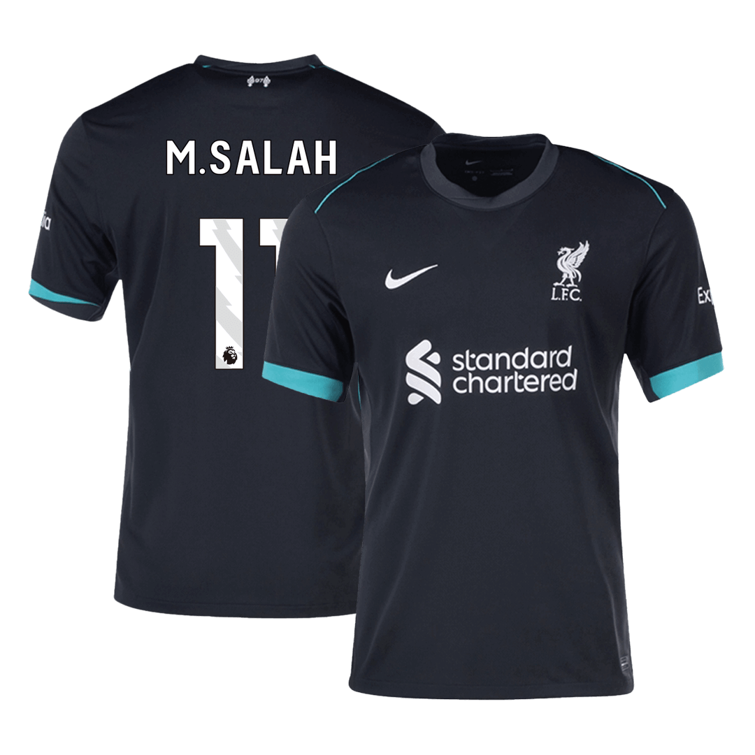 Liverpool M.SALAH #11 Away Soccer Jersey - gojersey