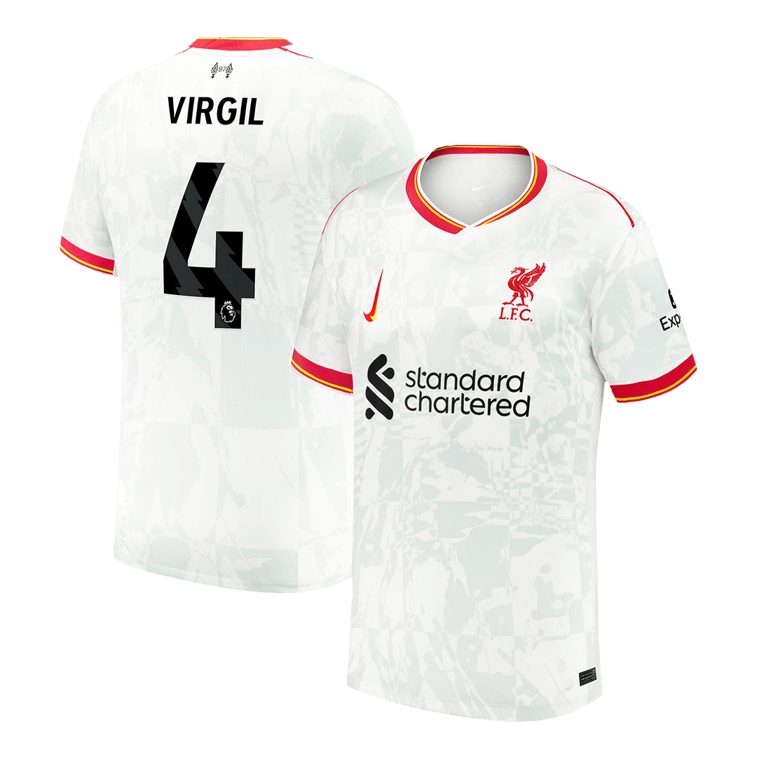 Liverpool VIRGIL #4 Third Away Soccer Jersey - gojersey