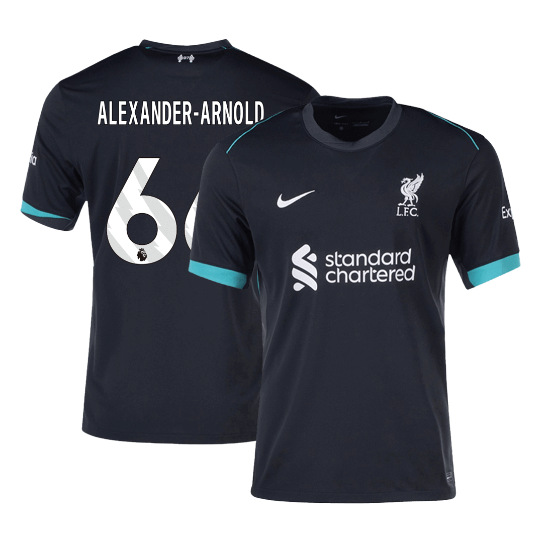 Liverpool ALEXANDER-ARNOLD #66 Away Soccer Jersey - gojersey