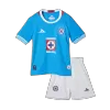 Cruz Azul Home Soccer Jersey Kit 2024/25 Kids(Jersey+Shorts) - gojersey