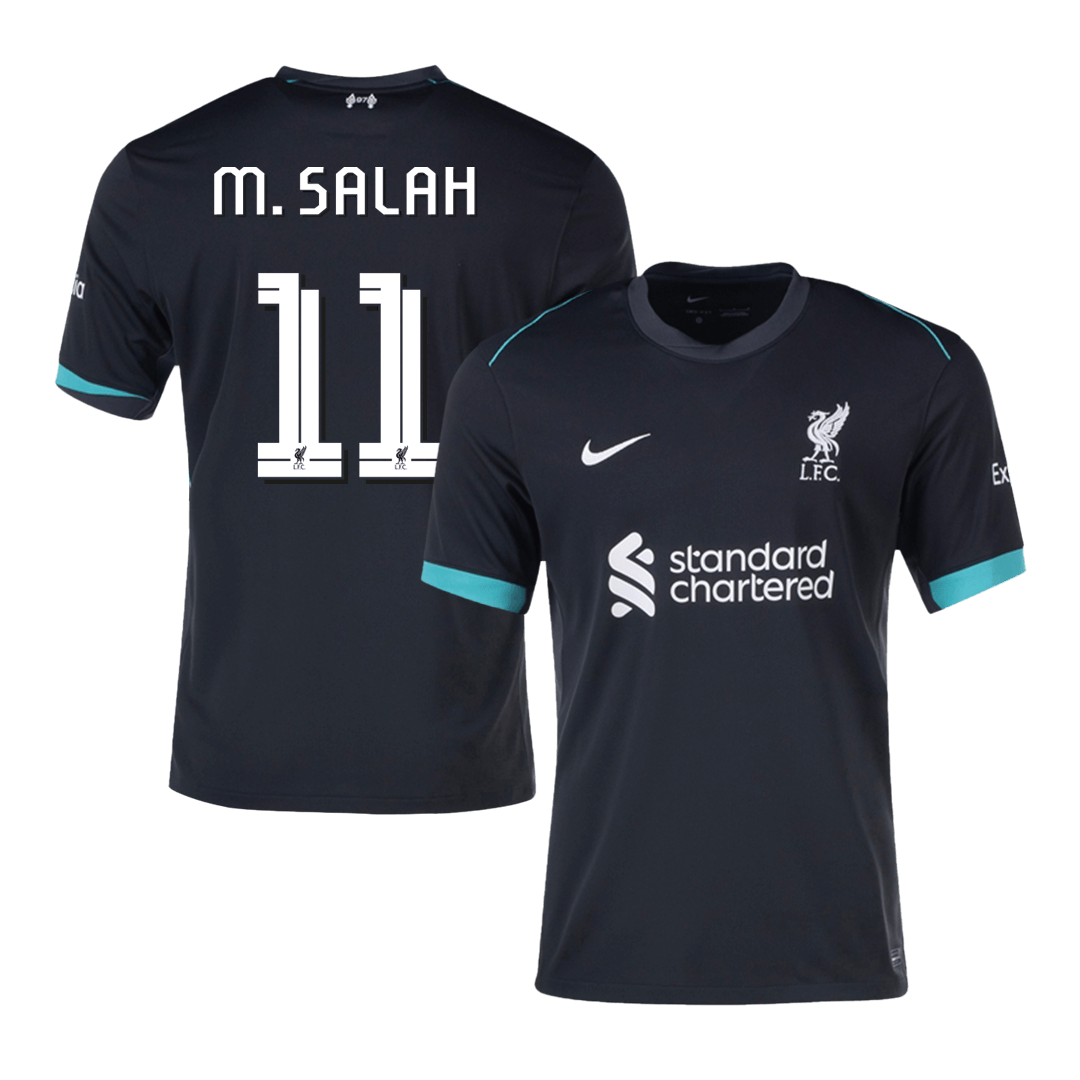 Liverpool M.SALAH #11 Away Soccer Jersey - UCL Edition - gojersey