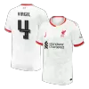 Liverpool VIRGIL #4 Third Away Soccer Jersey 2024/25 - UCL Edition - gojersey
