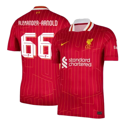Liverpool ALEXANDER-ARNOLD #66 Home Soccer Jersey 2024/25 - UCL Edition - gojersey