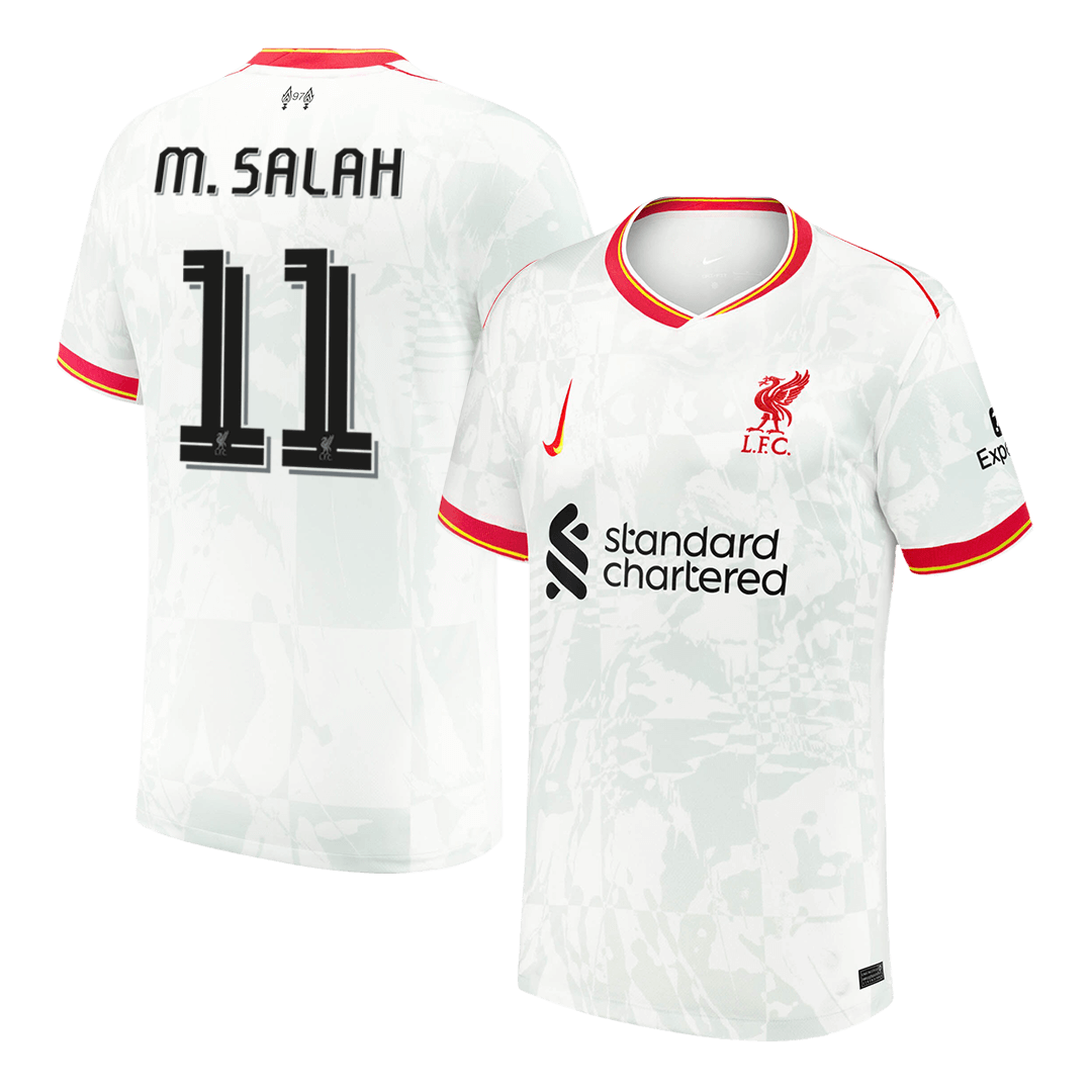 Liverpool M.SALAH #11 Third Away Soccer Jersey - UCL Edition - gojersey
