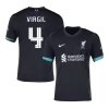 Liverpool VIRGIL #4 Away Soccer Jersey 2024/25 - UCL Edition - gojersey