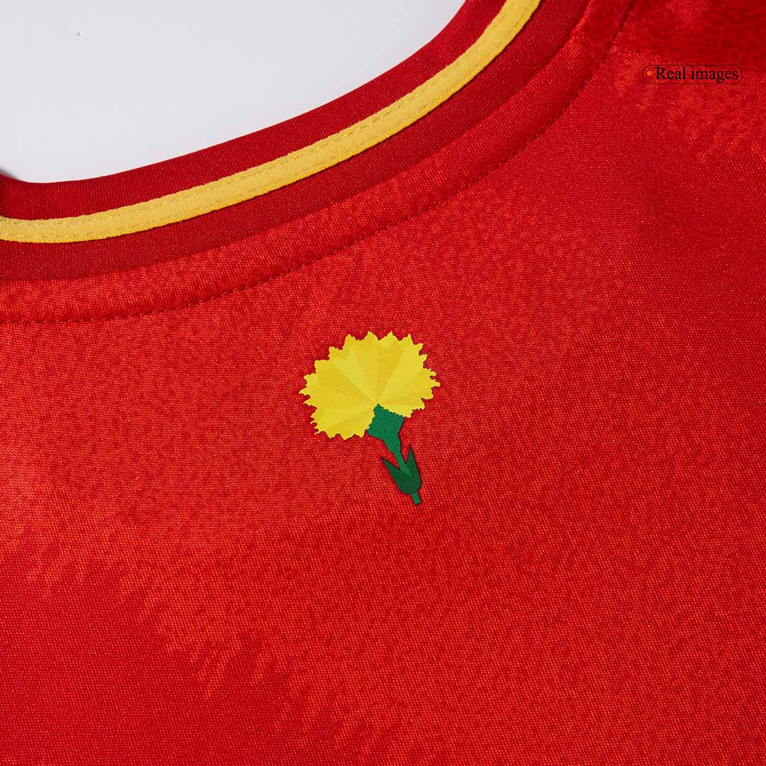 Spain Home Jersey Kit EURO Kids(Jersey+Shorts) - gojersey