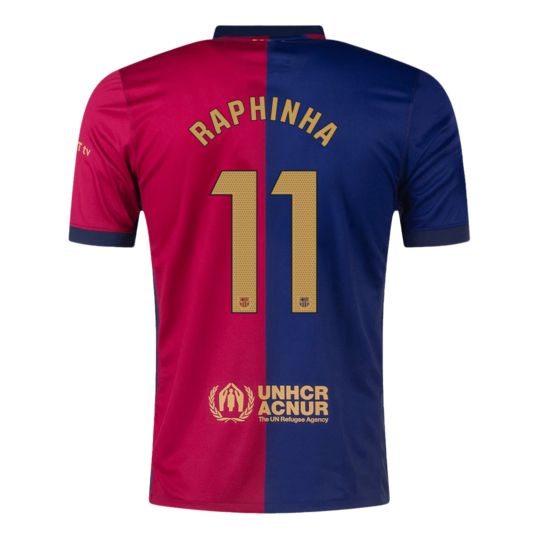 Barcelona RAPHINHA #11 Home Jersey - gojersey