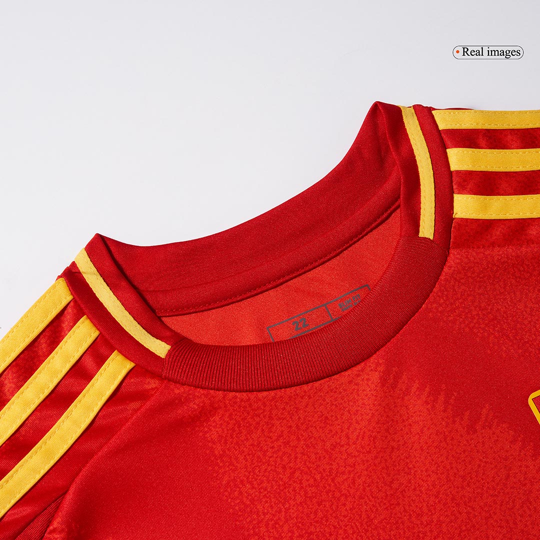 Spain Home Jersey Kit EURO Kids(Jersey+Shorts) - gojersey
