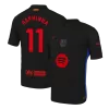 Barcelona RAPHINHA #11 Away Soccer Jersey Authentic 2024/25 -（Spotify Logo Without Text） - gojersey