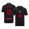 Barcelona RAPHINHA #11 Away Jersey 2024/25 -（Spotify Logo Without Text） - gojersey