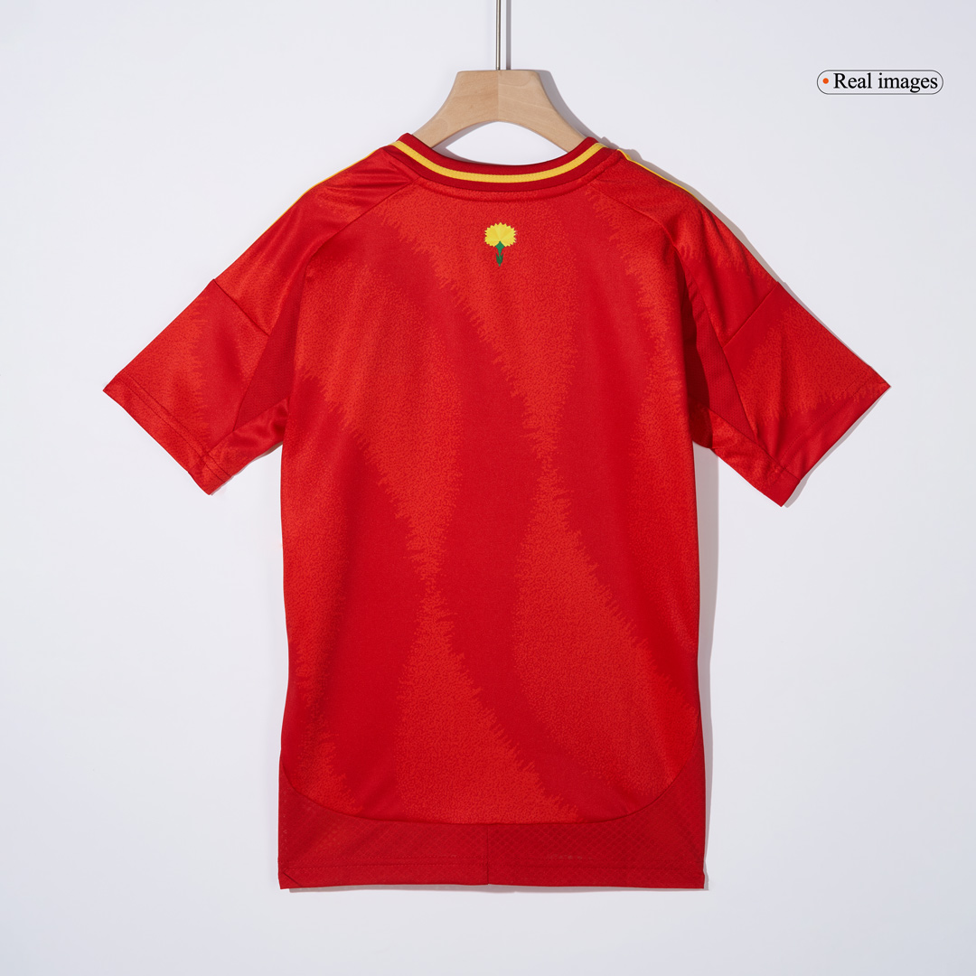 Spain Home Jersey Kit EURO Kids(Jersey+Shorts) - gojersey