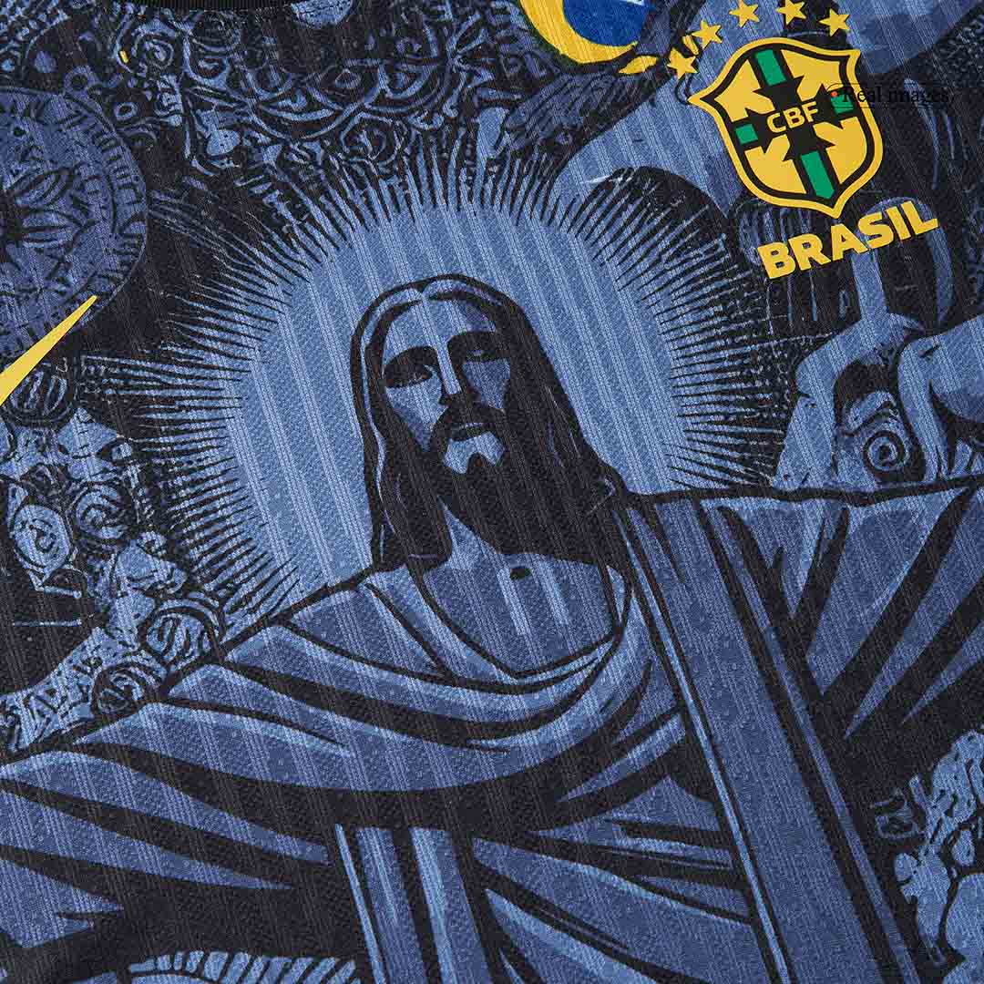 Brazil Jesus Soccer Jersey Authentic - Special - gojersey
