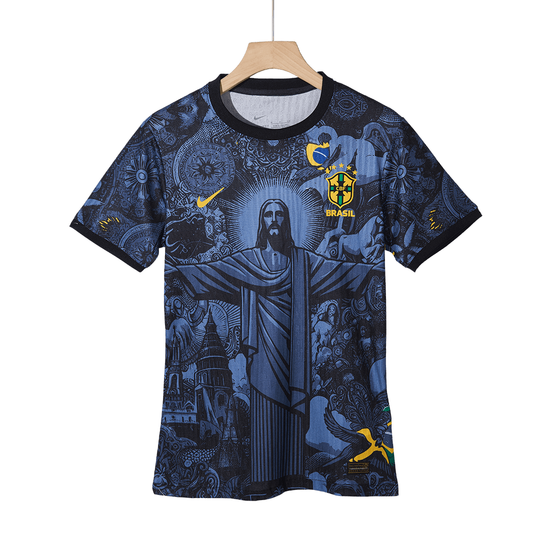 Brazil Jesus Soccer Jersey Authentic - Special - gojersey