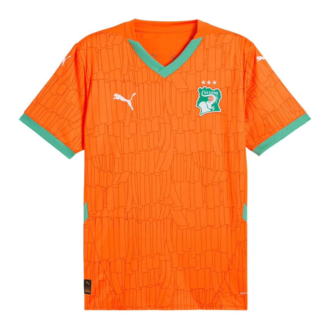 Côte d'Ivoire Home Soccer Jersey - gojersey