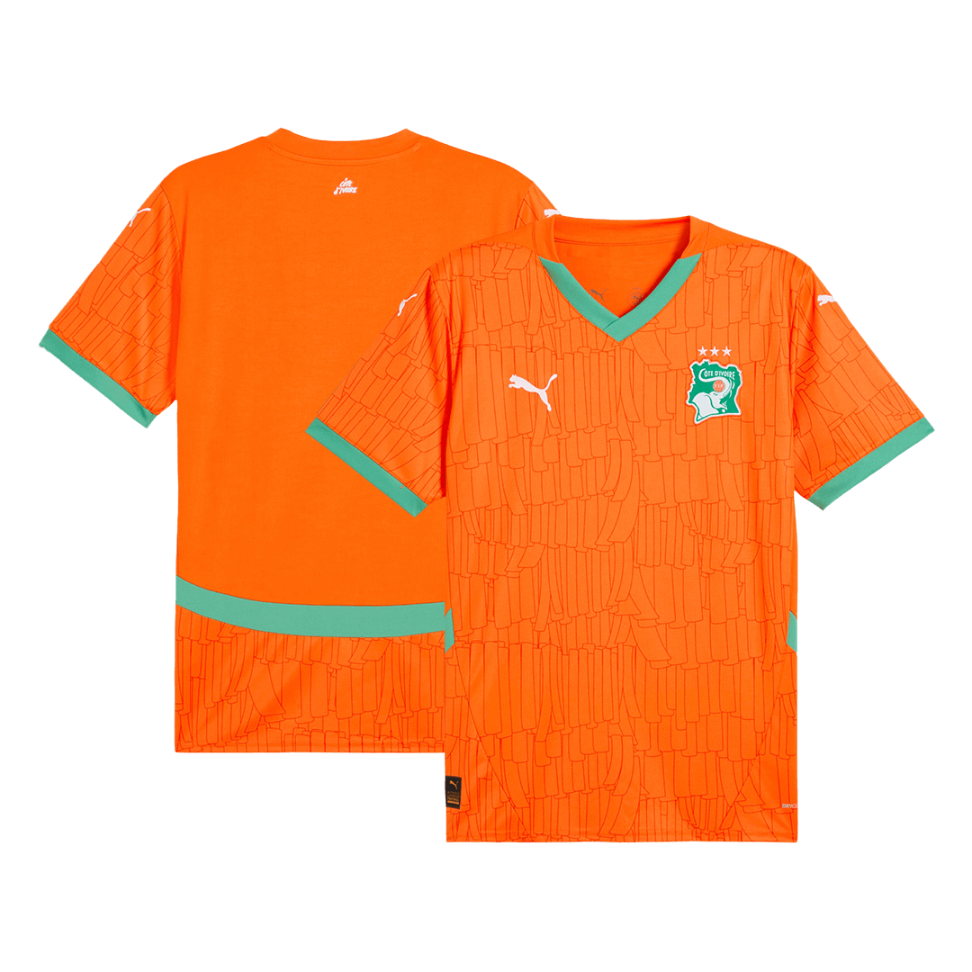 Côte d'Ivoire Home Soccer Jersey - gojersey