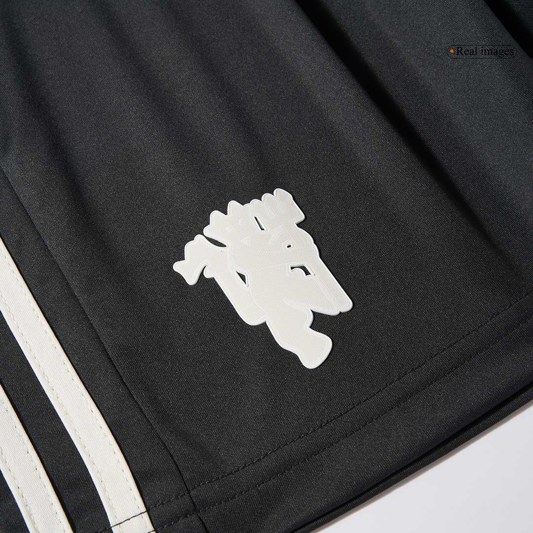 Manchester United Third Away Soccer Jersey Kit Kids(Jersey+Shorts+Socks) - gojersey