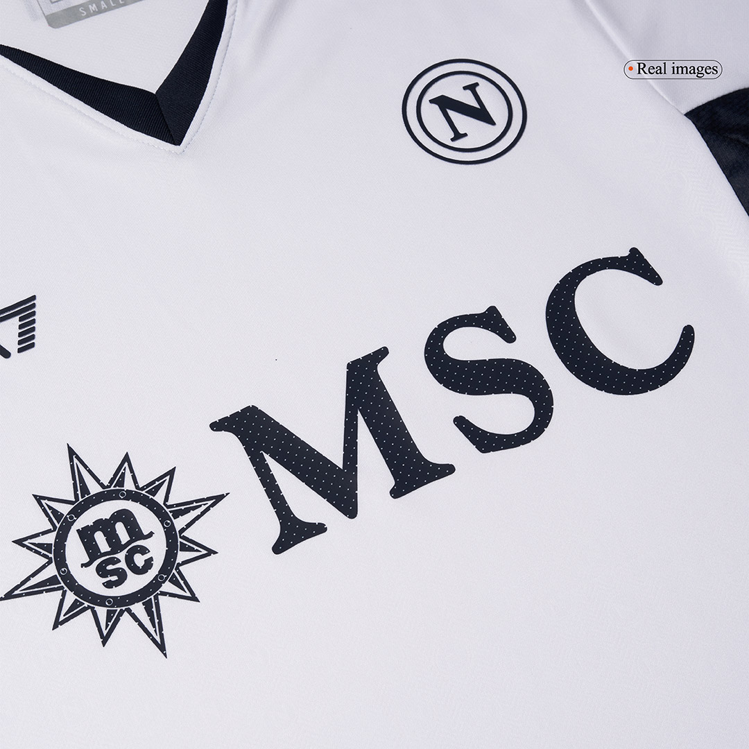 Napoli Away Soccer Jersey Authentic - gojersey