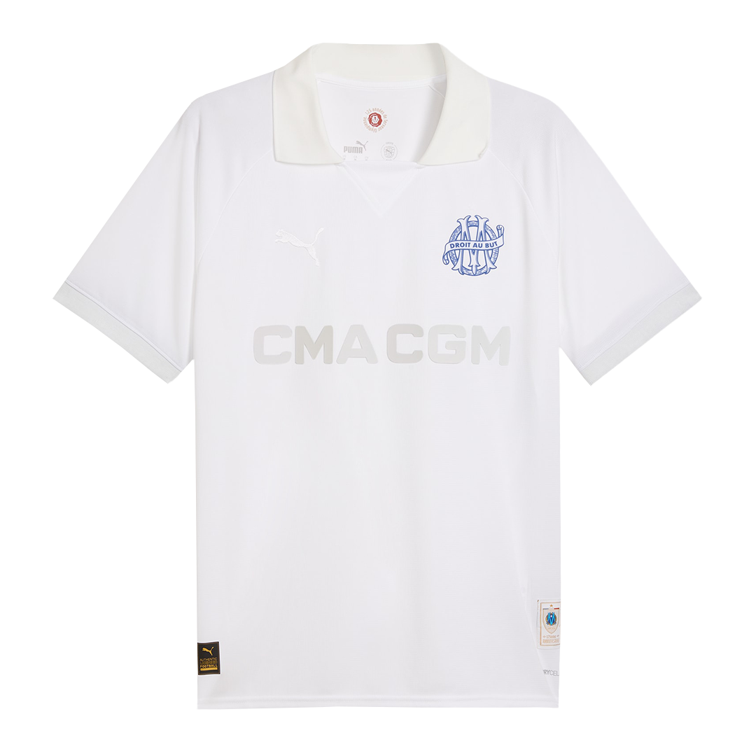 Marseille Soccer Jersey - 125th Anniversary - gojersey