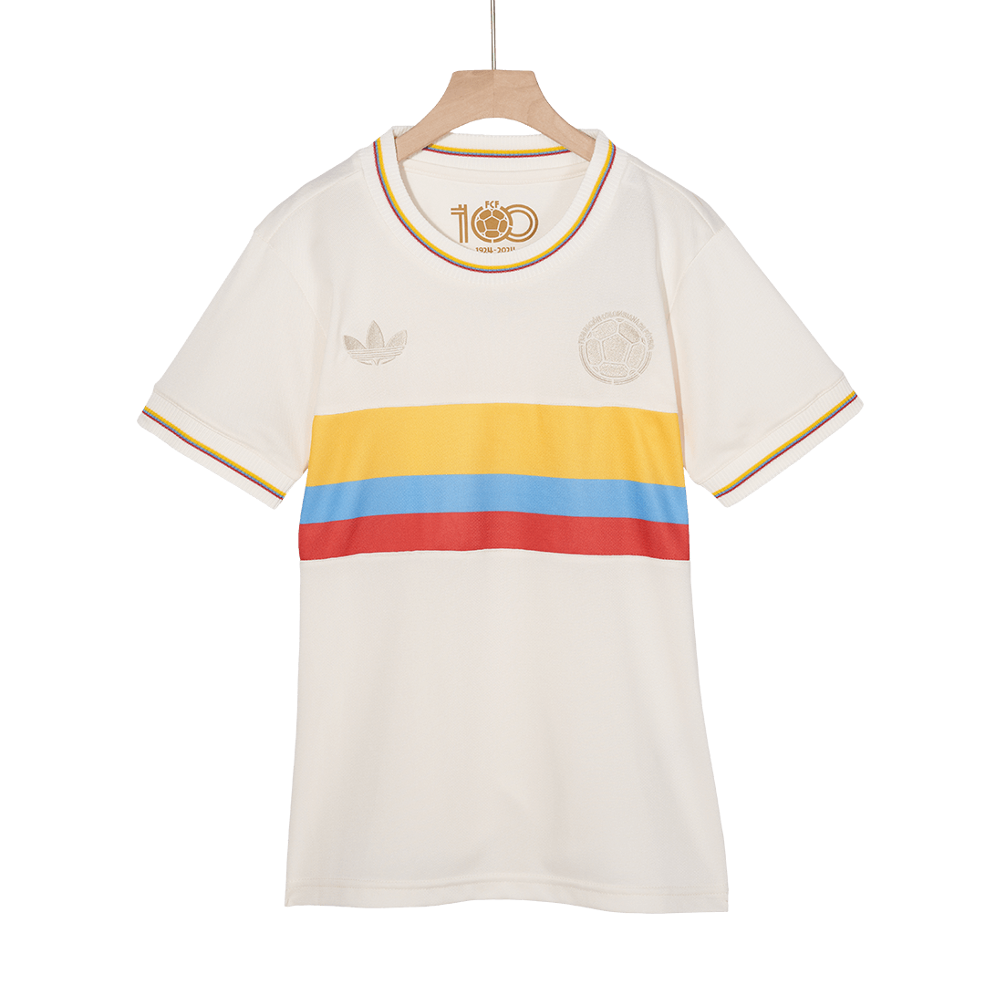 Women's Colombia Soccer Jersey - 100th Anniversary - gojersey