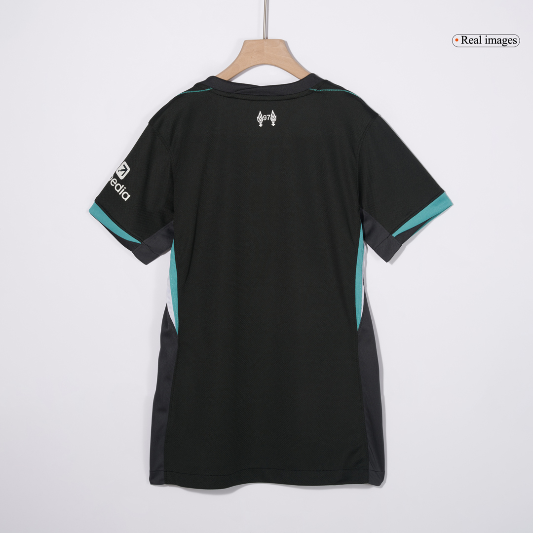 Women's Liverpool Away Soccer Jersey - gojersey