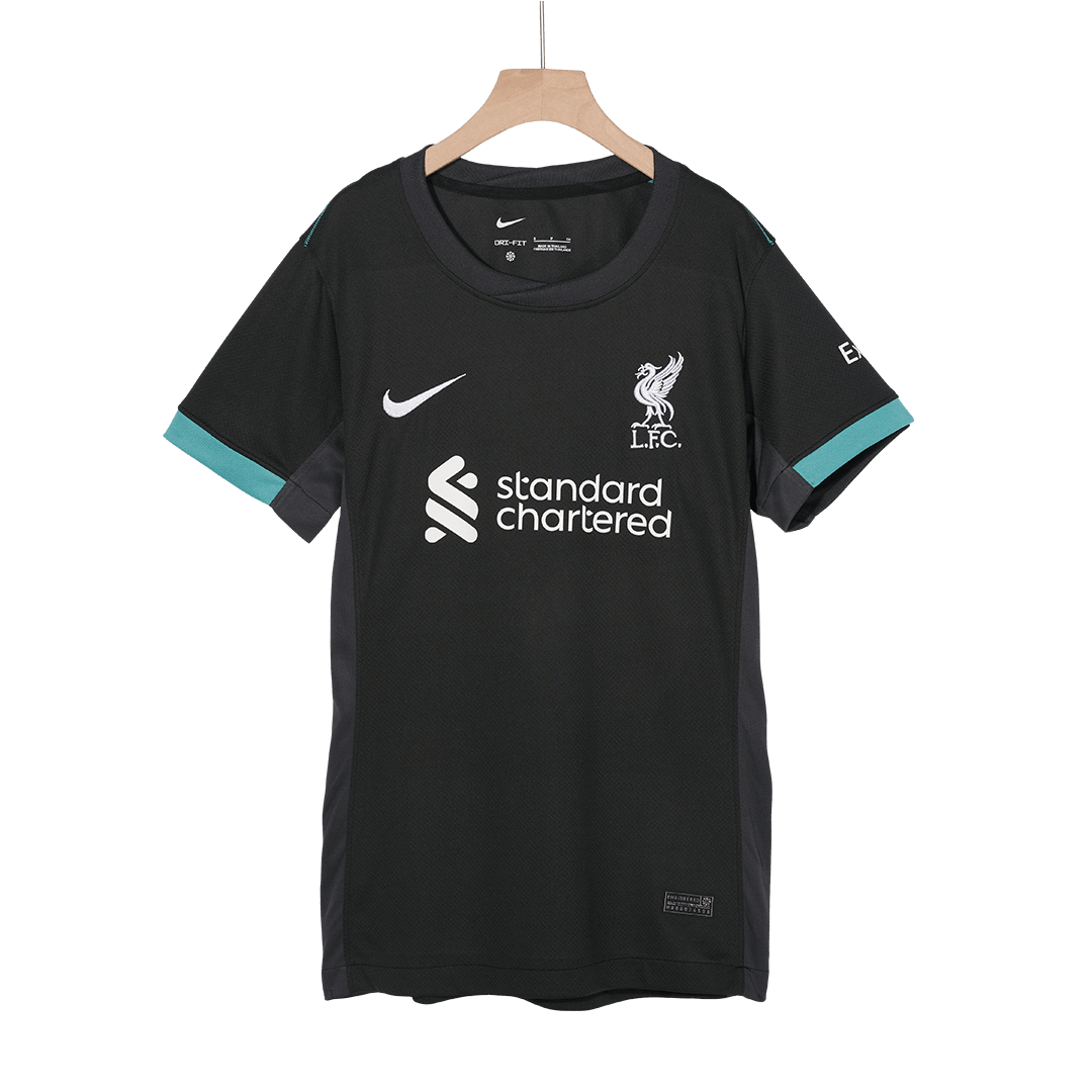 Women's Liverpool Away Soccer Jersey - gojersey