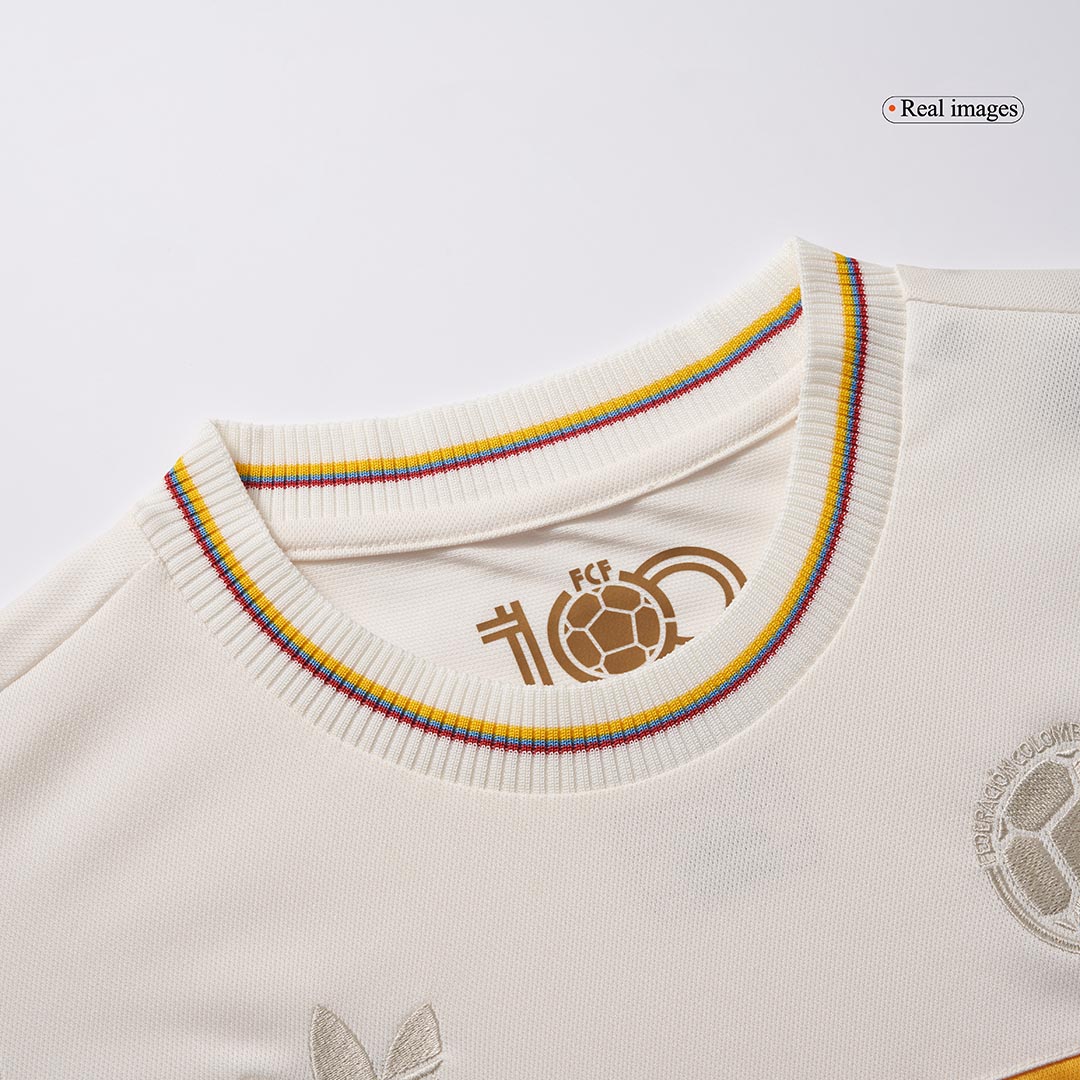 Women's Colombia Soccer Jersey - 100th Anniversary - gojersey