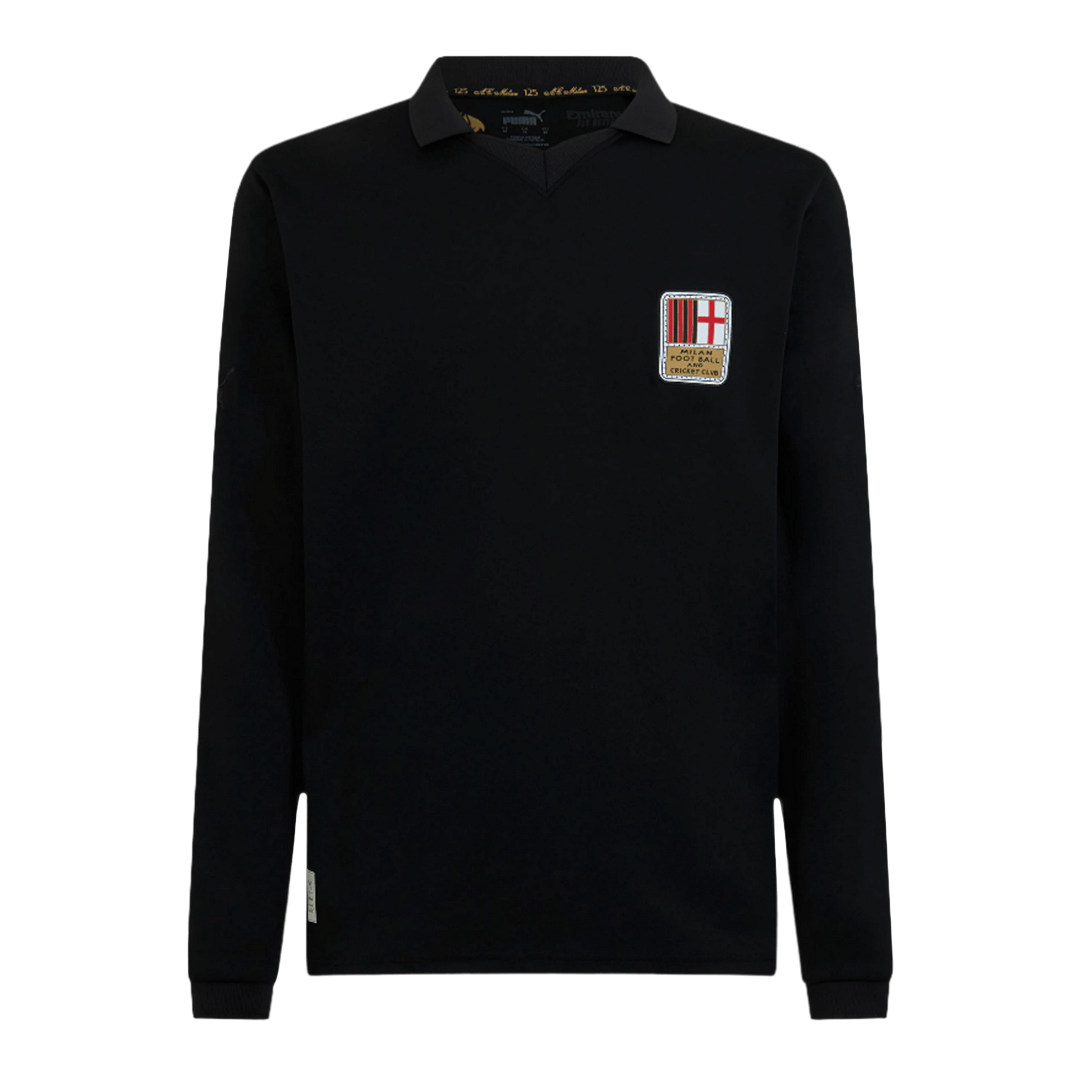 AC Milan Long Sleeve Goalkeeper Soccer Jersey - 125th Anniversary - gojersey
