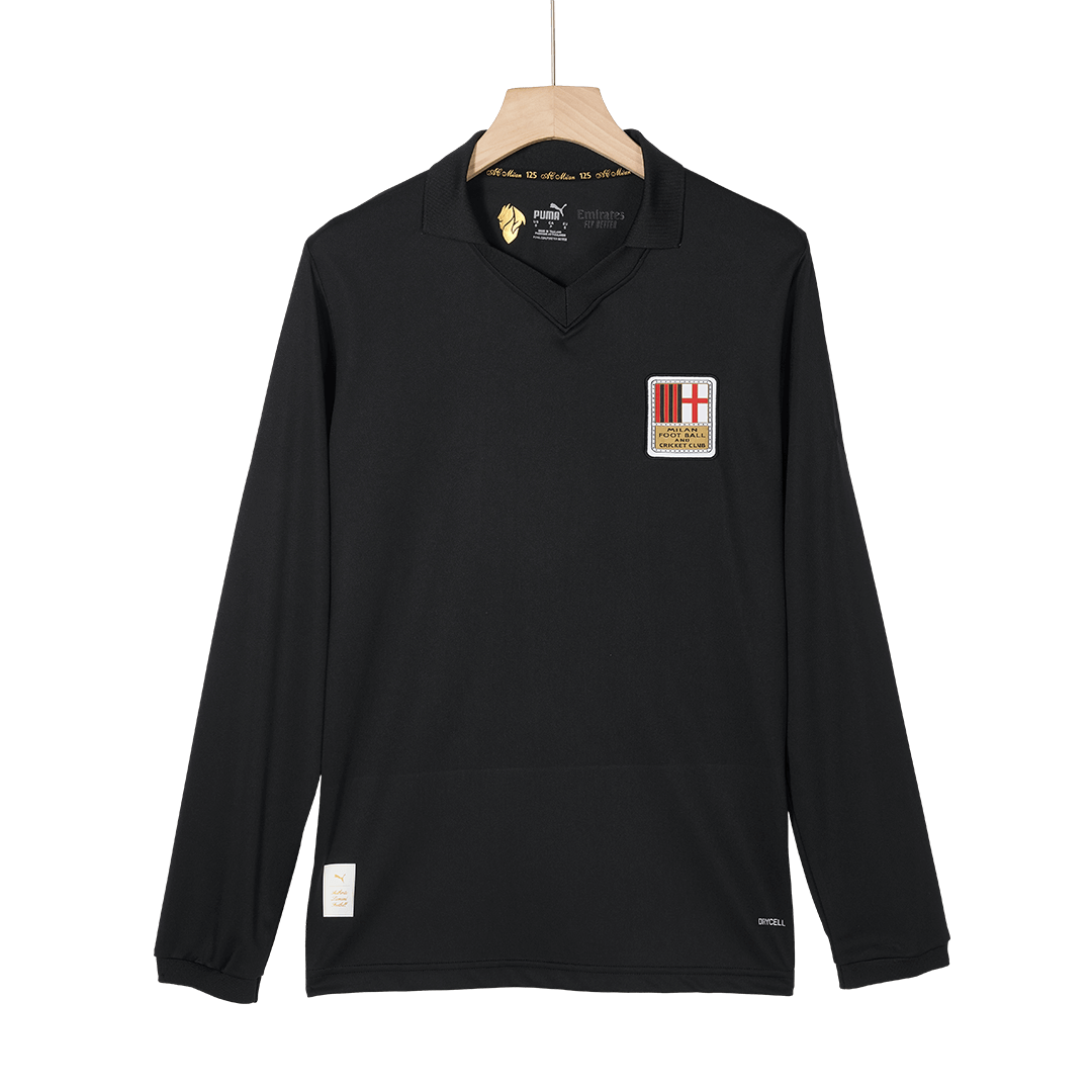 AC Milan Long Sleeve Goalkeeper Soccer Jersey - 125th Anniversary - gojersey
