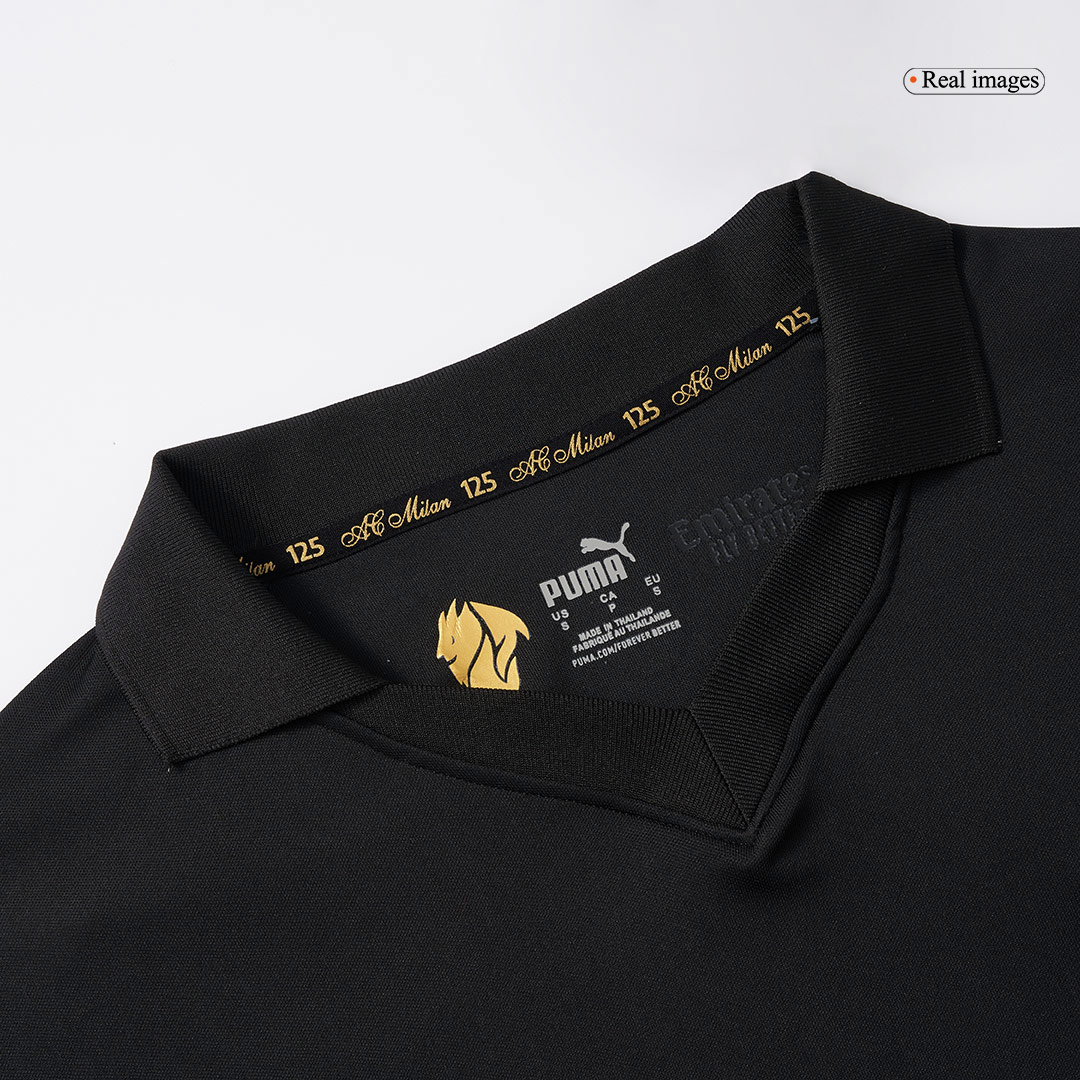 AC Milan Long Sleeve Goalkeeper Soccer Jersey - 125th Anniversary - gojersey