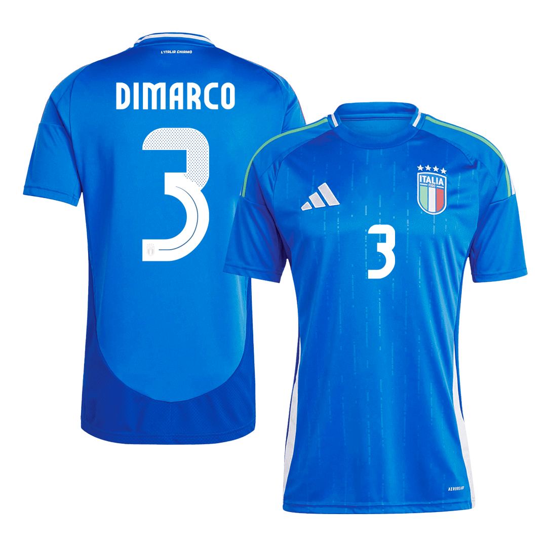 Italy DIMARCO #3 Home Jersey EURO - gojersey
