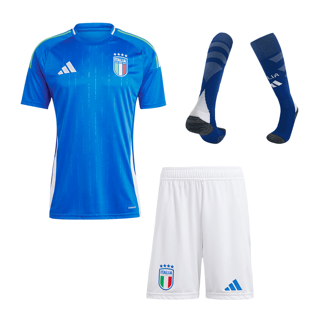 Italy Home Jersey Kit EURO (Jersey+Shorts+Socks) - gojersey
