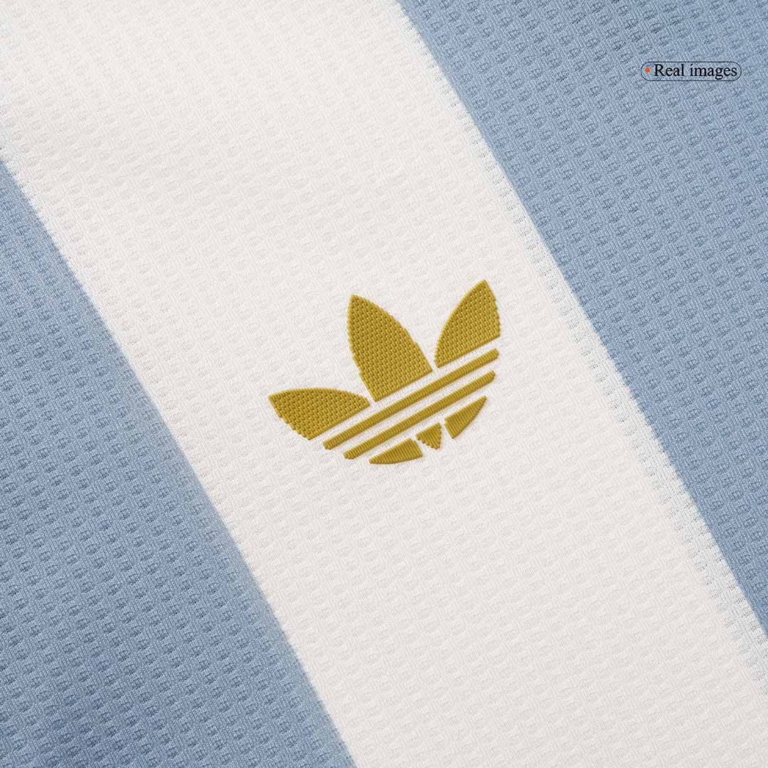 Argentina Soccer Jersey Kit Kids(Jersey+Shorts) - 50th Anniversary - gojersey