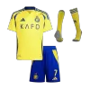 Al Nassr RONALDO #7 Home Soccer Jersey Kit Kids(Jersey+Shorts+Socks) - ACL - gojersey