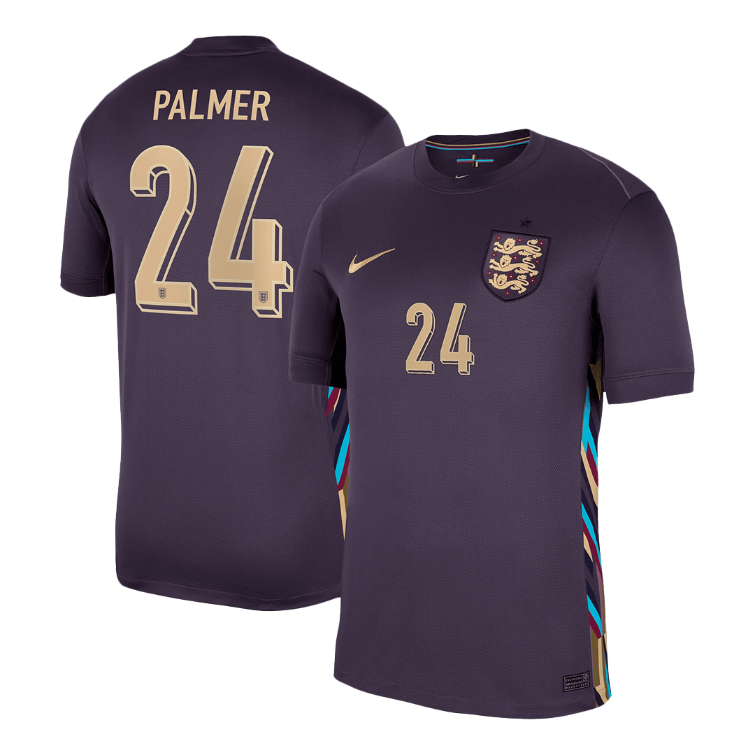 England PALMER #24 Away Jersey EURO - gojersey