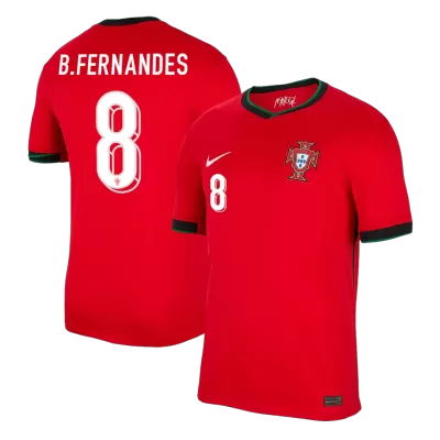 Portugal B.FERNANDES #8 Home Jersey EURO 2024 - gojersey