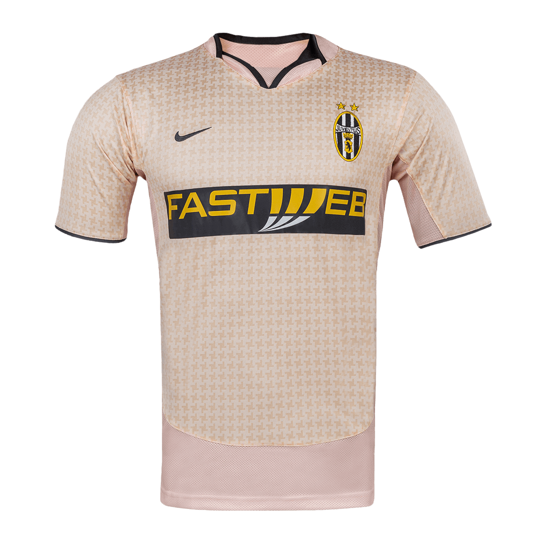 Juventus Away Soccer Jersey Retro 2003/04 - gojersey