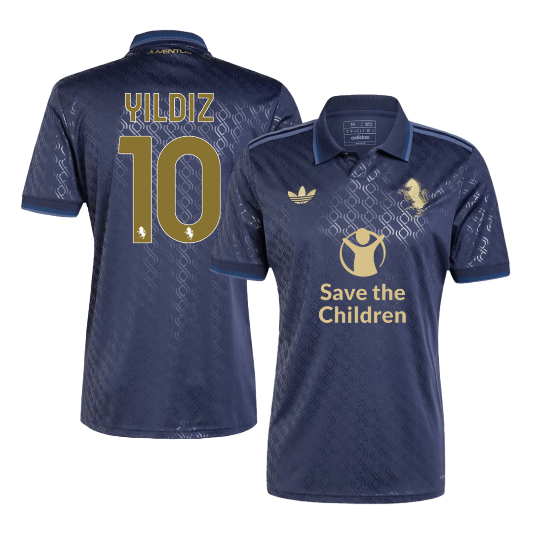 Juventus YILDIZ #10 Third Away Soccer Jersey - Save The Children Sponsor  - gojersey