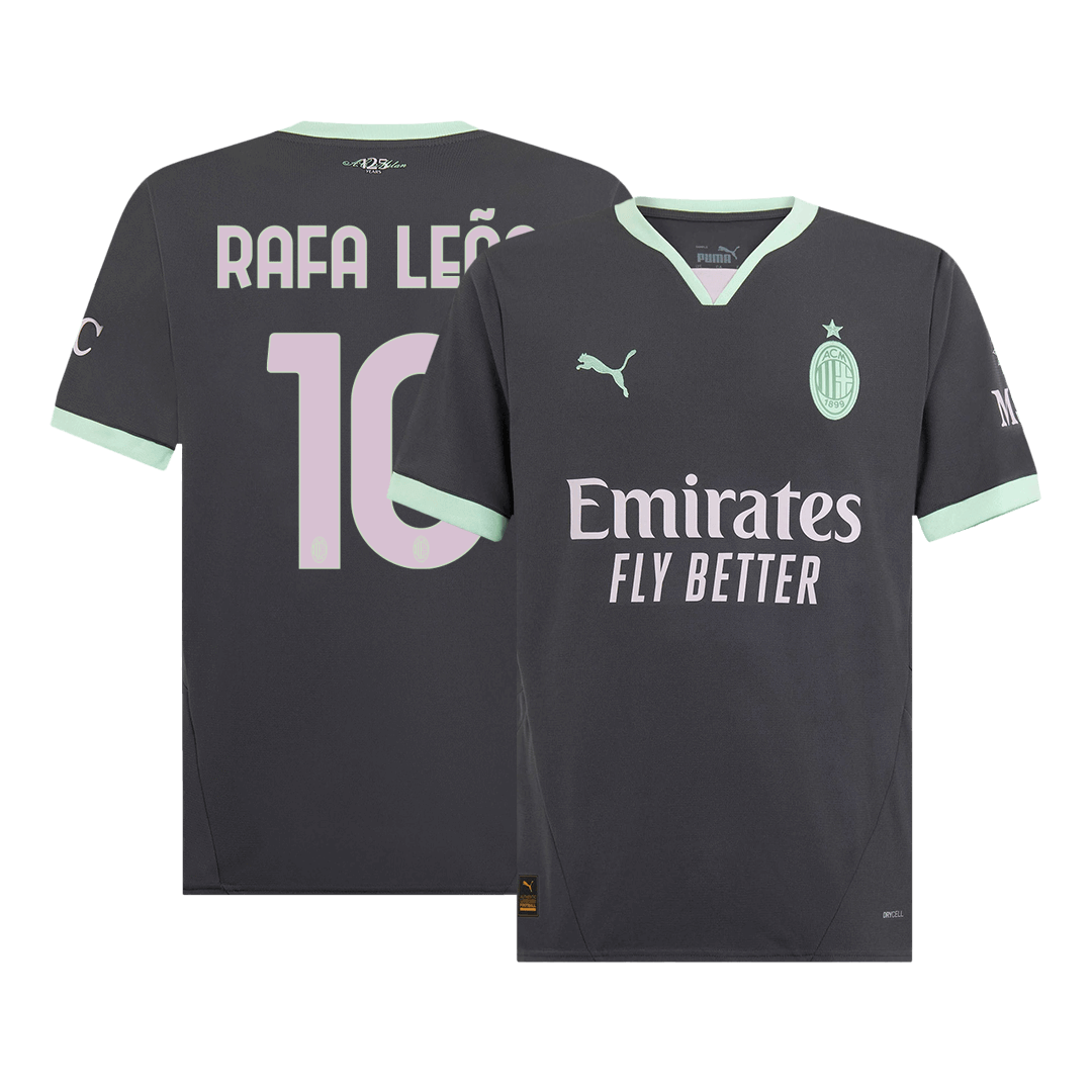 AC Milan RAFA LEÃO #10 Third Away Soccer Jersey - gojersey
