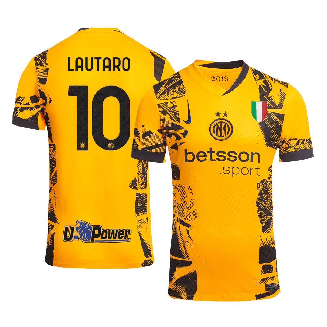 Inter Milan LAUTARO #10 Third Away Soccer Jersey - gojersey