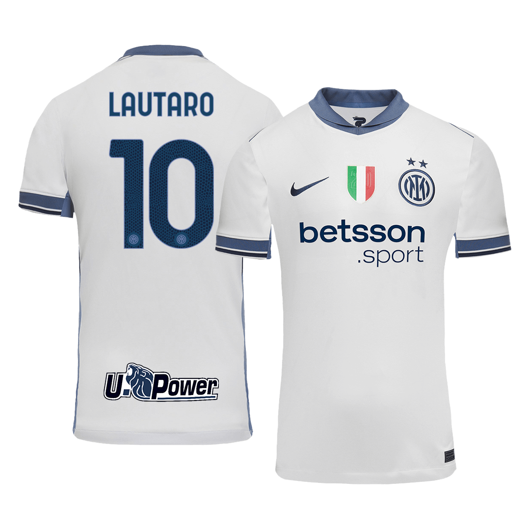 Inter Milan LAUTARO #10 Away Soccer Jersey - gojersey