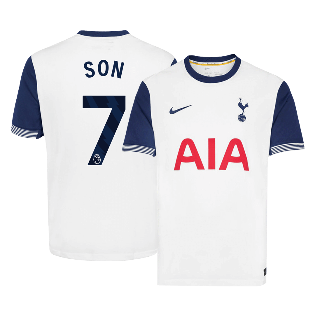 Tottenham Hotspur SON #7 Home Soccer Jersey - gojersey