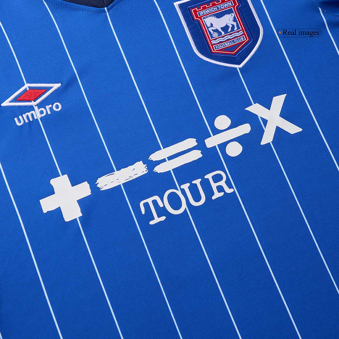 Ipswich Town Home Soccer Jersey - gojersey