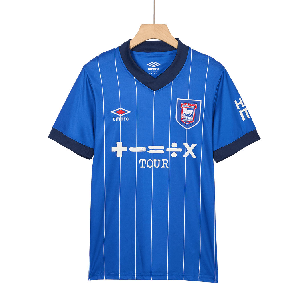 Ipswich Town Home Soccer Jersey - gojersey