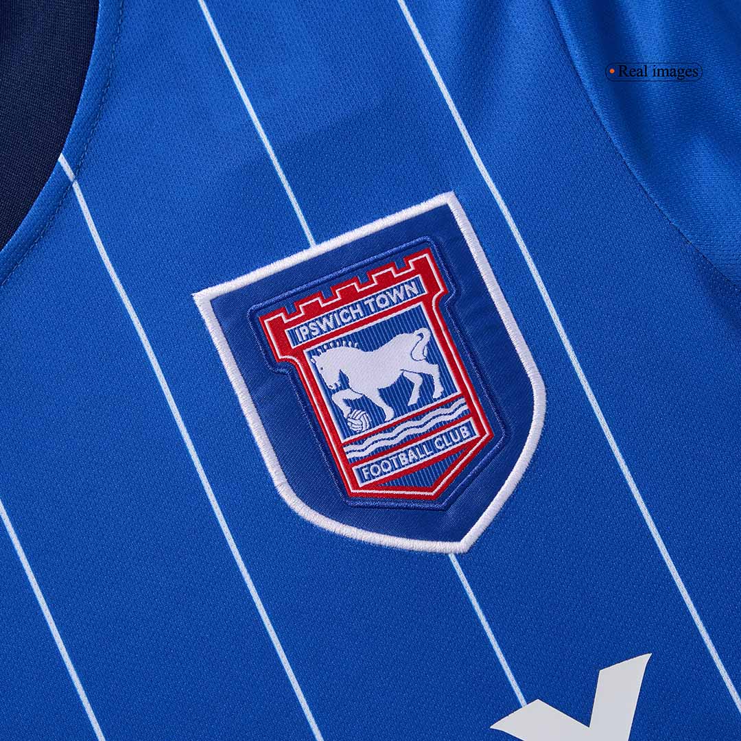 Ipswich Town Home Soccer Jersey - gojersey