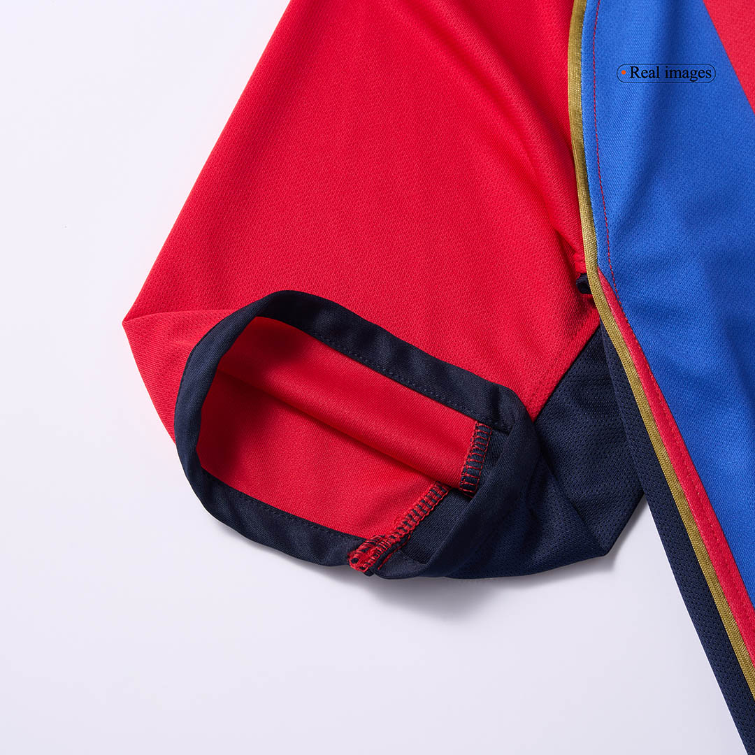 Barcelona RIVALDO #10 Home Soccer Jersey Retro 2001/02 - gojersey