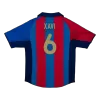 Barcelona XAVI #6 Home Soccer Jersey Retro 2001/02 - gojersey