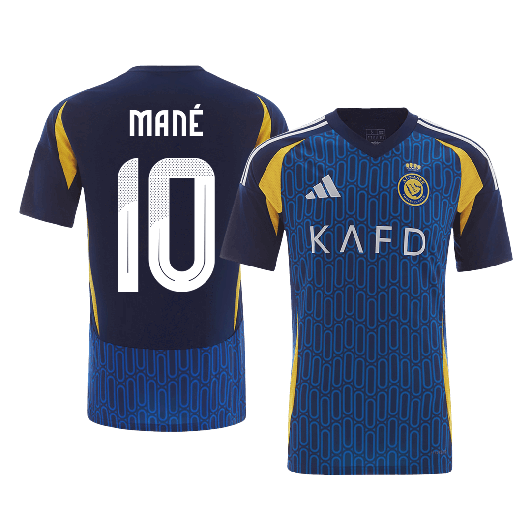 Al Nassr MANÉ #10 Away Soccer Jersey - ACL - gojersey
