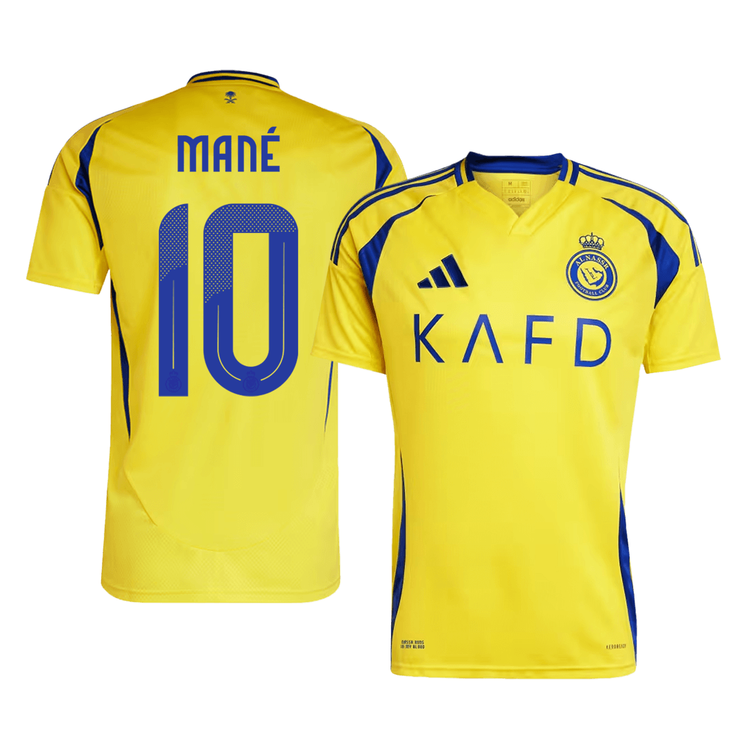 Al Nassr MANÉ #10 Home Jersey - ACL - gojersey